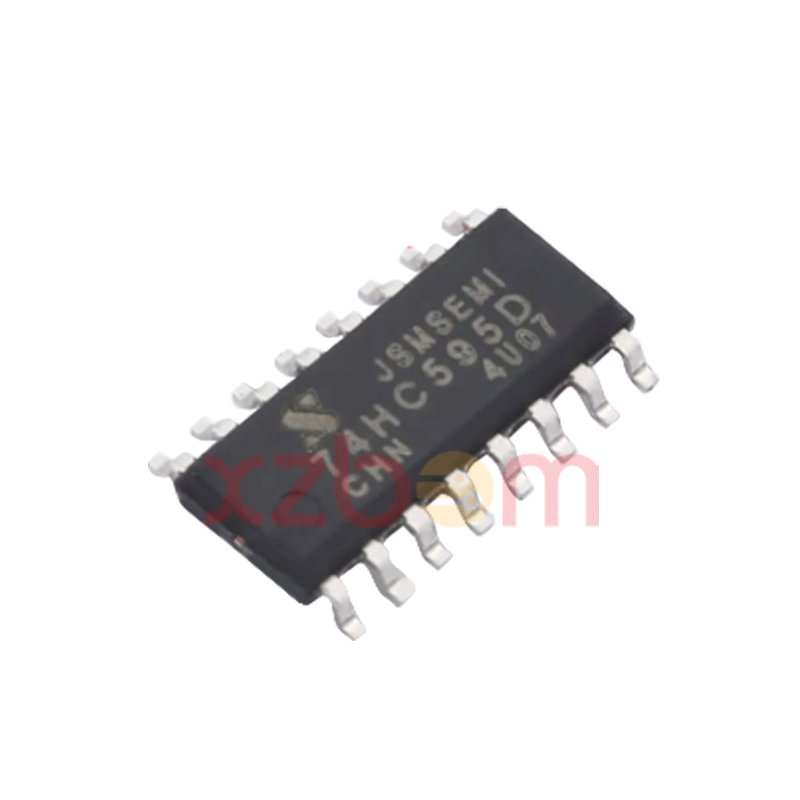 74HC595D 具有锁存3态输出的8位移位寄存器 SOP16_150MIL 2~6V