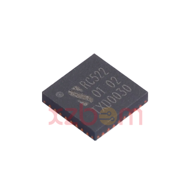 MFRC522 QFN32_5X5MM_EP 2.5~5V 13.56MHz 非接触读卡器IC